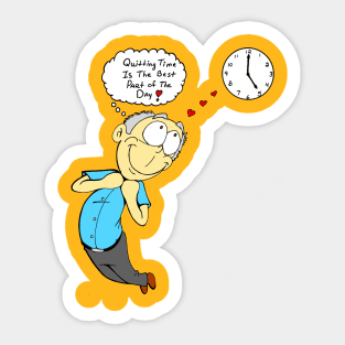 Time to go home!! Sticker